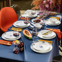Speise-Set "Noble Blue" 20-tlg. für 4 Personen